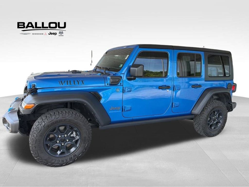 Used 2023 Jeep Wrangler Willys 4xe SUV