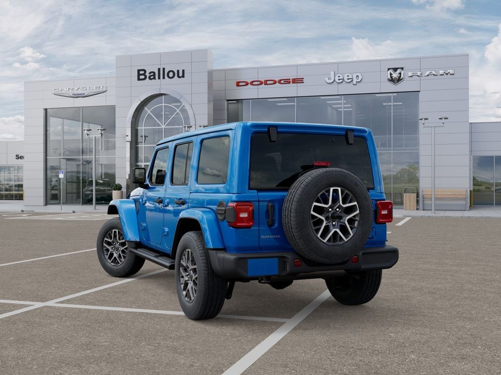 New 2025 Jeep Wrangler 4-DOOR SAHARA Sport Utility