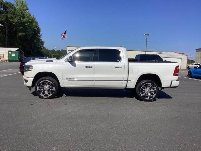 Used 2021 RAM Ram 1500 Pickup Limited with VIN 1C6SRFHM5MN818235 for sale in Commerce, GA