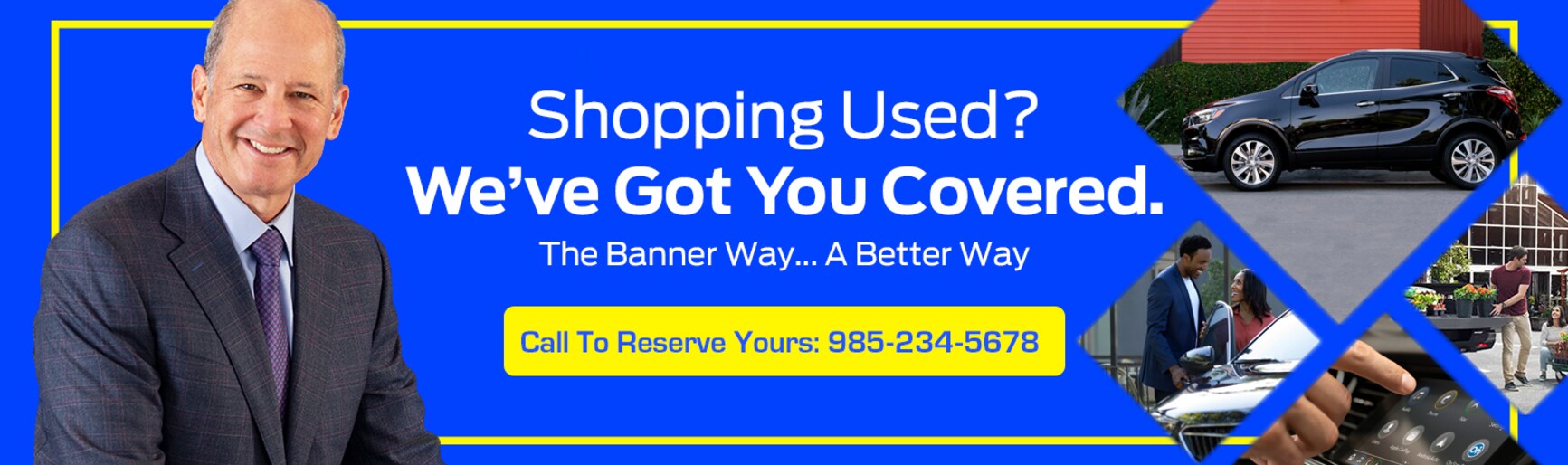 New Ford and Used Car Dealer Serving Mandeville Banner Ford