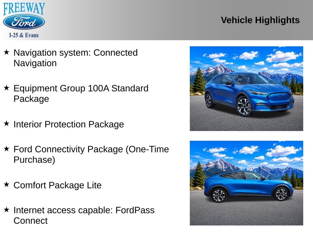 Certified 2025 Ford Mustang Mach-E Select SUV