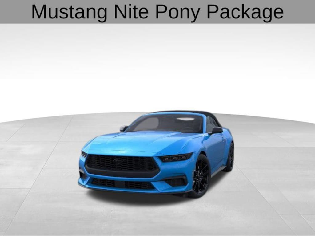 New 2025 Ford Mustang Ecoboost Convertible
