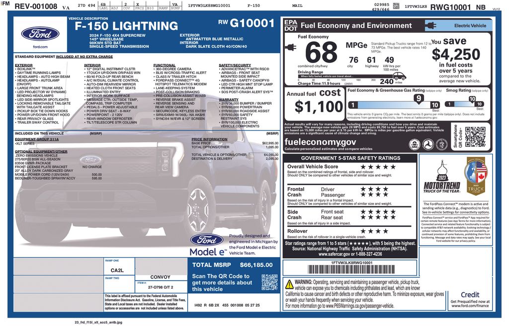 2024 Ford F-150 XLT 4x4 SuperCrew 5-1/2 Box's photo