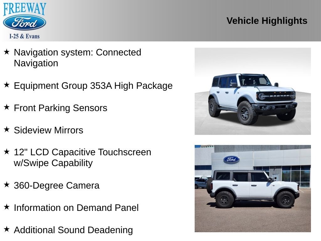 Used 2022 Ford Bronco Wildtrak SUV