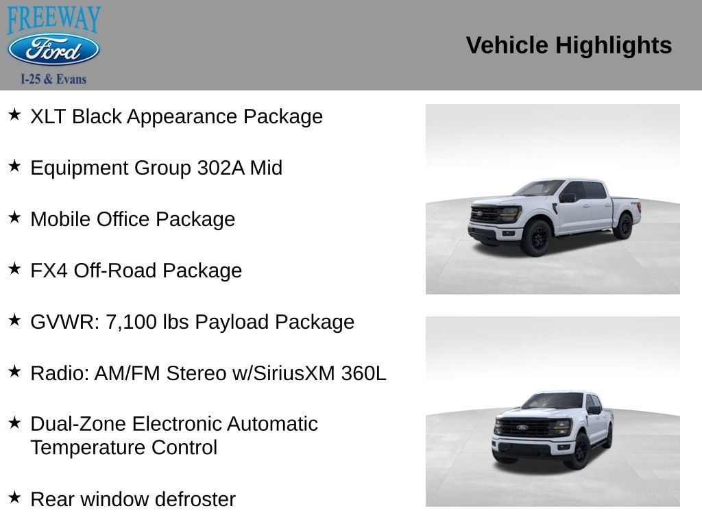 New 2025 Ford F-150 XLT Truck