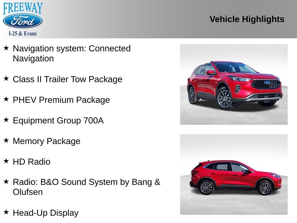 Used 2025 Ford Escape Plug-In Hybrid Base SUV