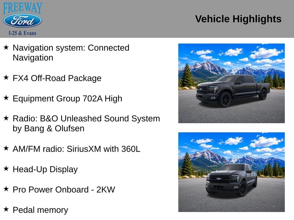 New 2026 Ford F-150 Platinum Truck