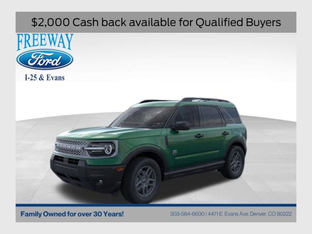 New 2025 Ford Bronco Sport Big Bend SUV