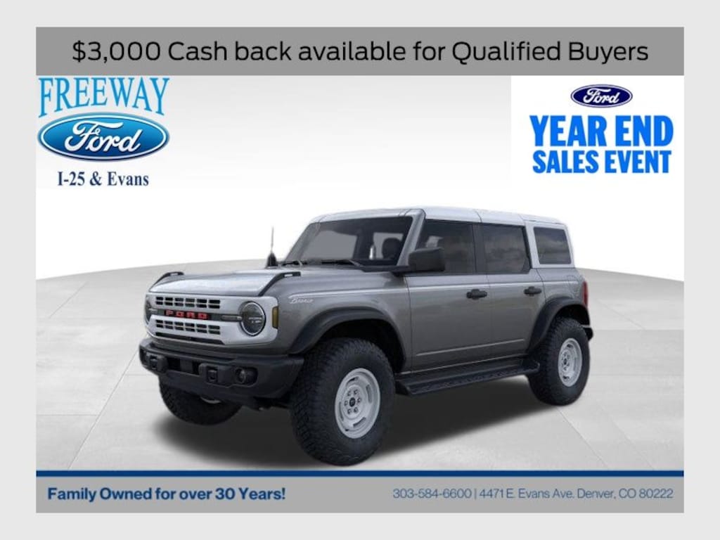 New 2025 Ford Bronco Heritage Edition SUV