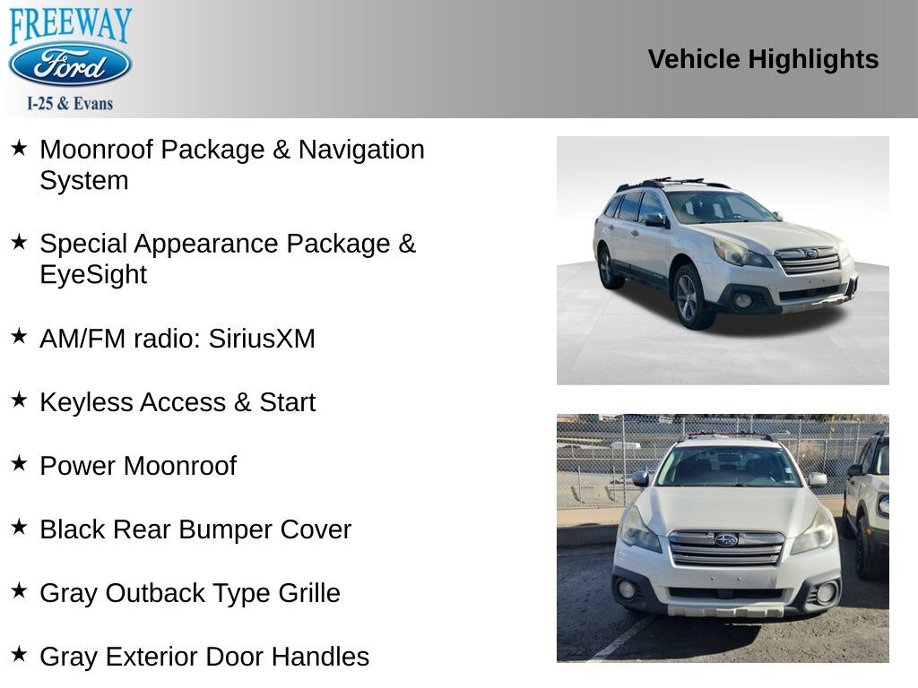 Used 2014 Subaru Outback 3.6R SUV