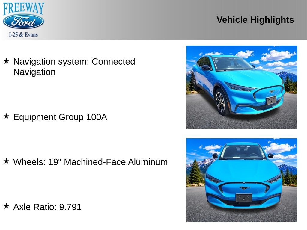 Certified 2024 Ford Mustang Mach-E Select SUV
