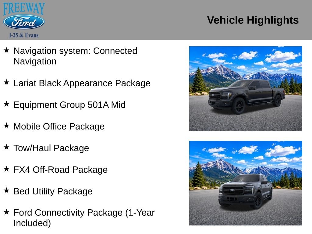 New 2026 Ford F-150 Lariat Truck