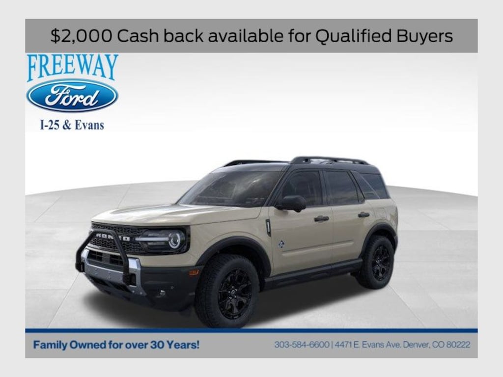 New 2025 Ford Bronco Sport Outer Banks SUV