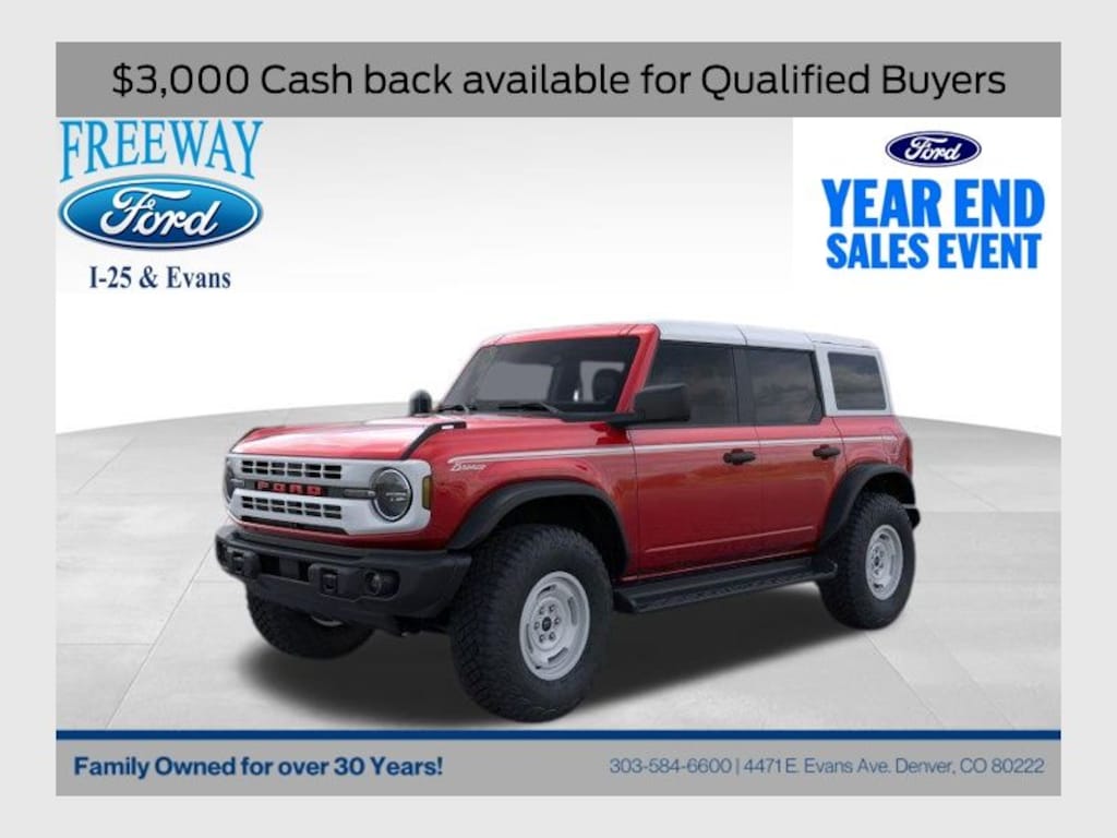 New 2025 Ford Bronco Heritage Edition SUV