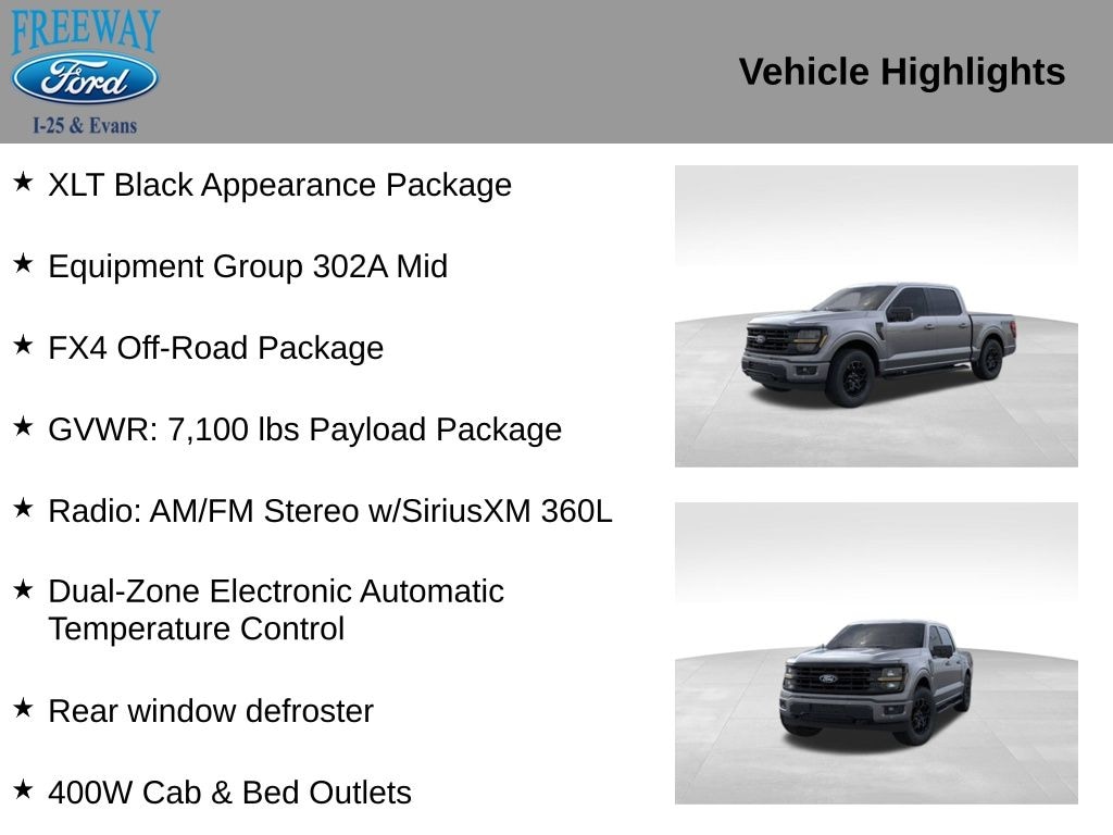 New 2025 Ford F-150 XLT Truck