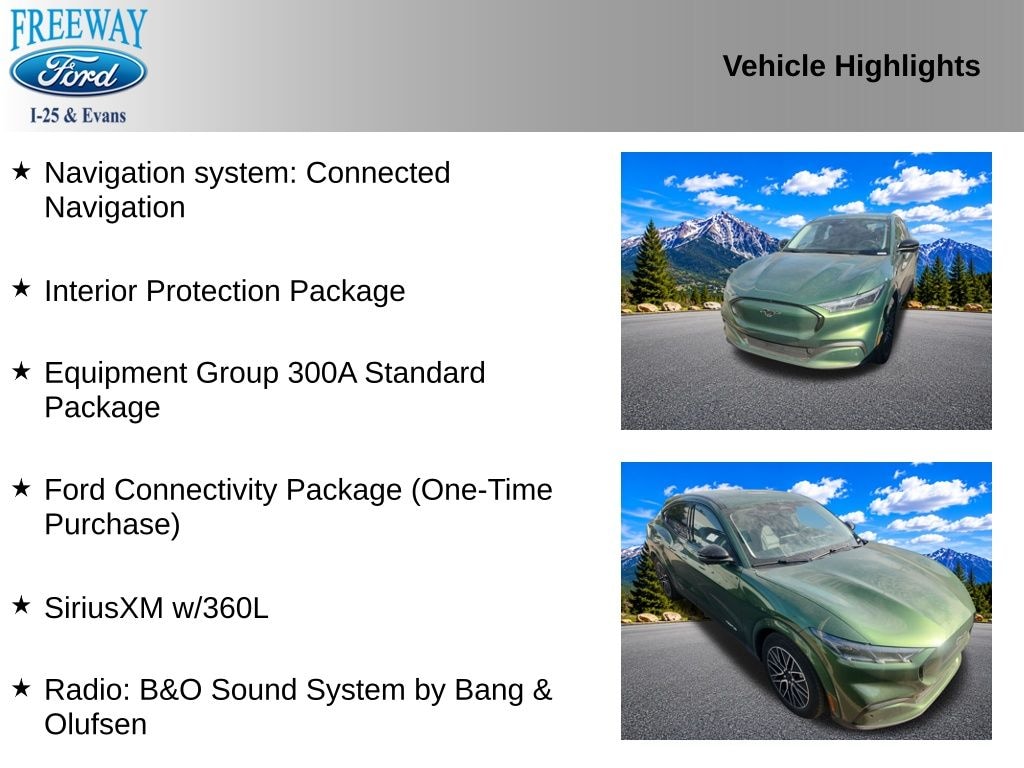 Certified 2025 Ford Mustang Mach-E Premium SUV