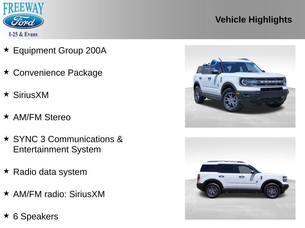 Certified 2024 Ford Bronco Sport Big Bend SUV