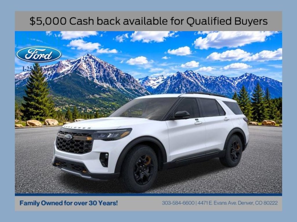 New 2026 Ford Explorer Tremor SUV