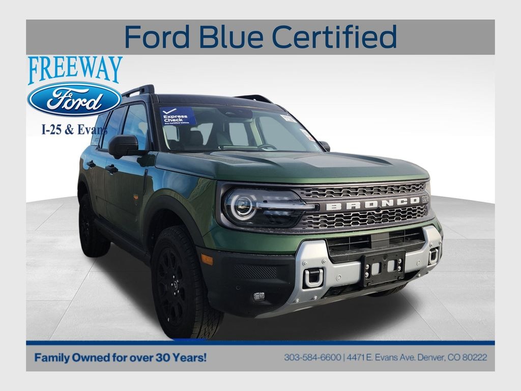 Certified 2025 Ford Bronco Sport Badlands SUV
