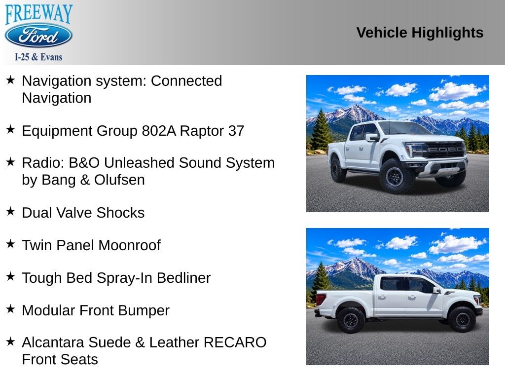 Used 2024 Ford F-150 Raptor Truck