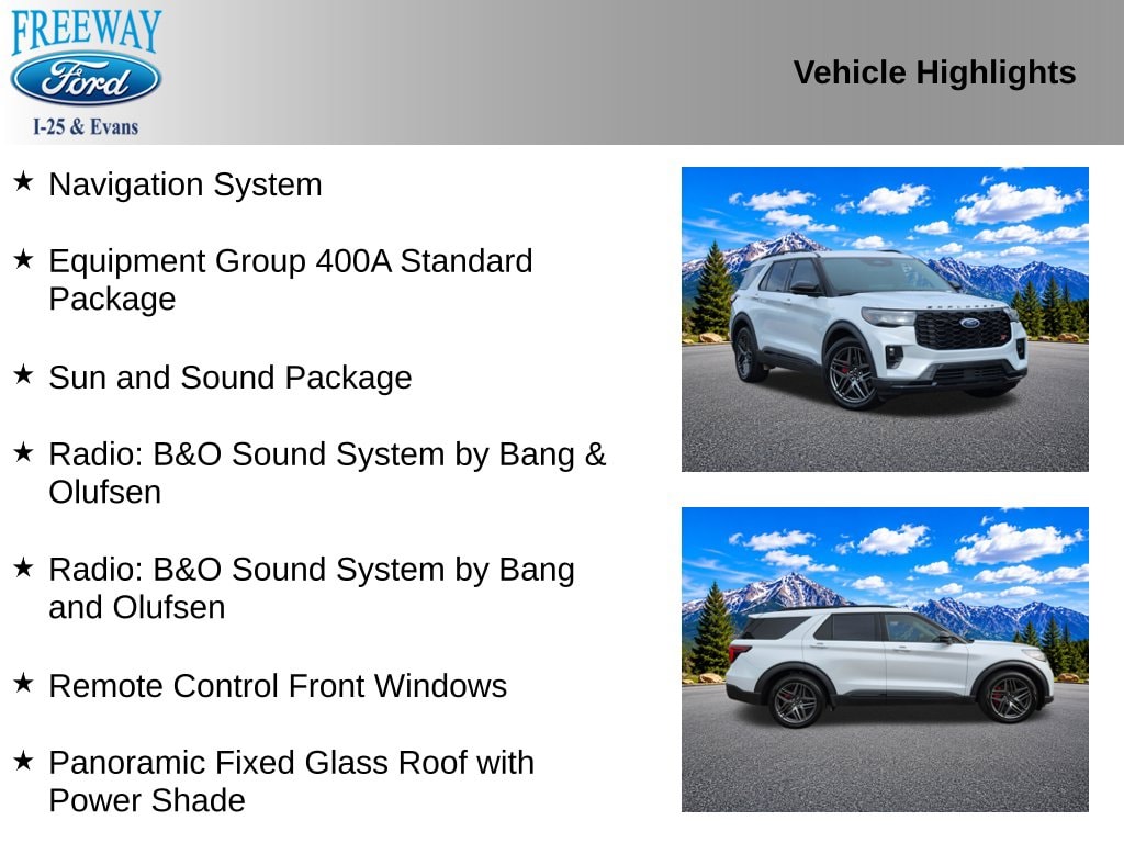 Used 2026 Ford Explorer ST SUV