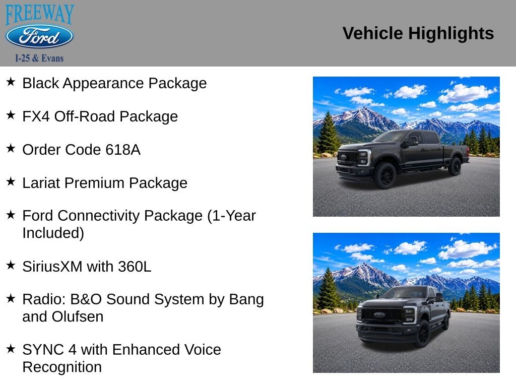 New 2026 Ford F-350SD Lariat Truck