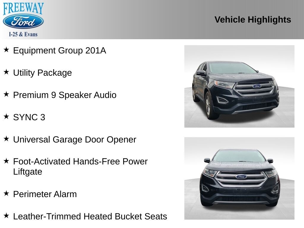 Used 2017 Ford Edge SEL SUV