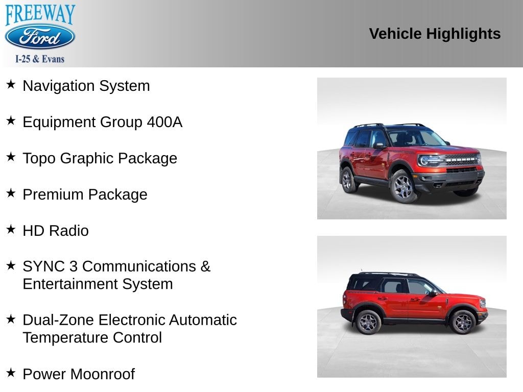Certified 2024 Ford Bronco Sport Badlands SUV