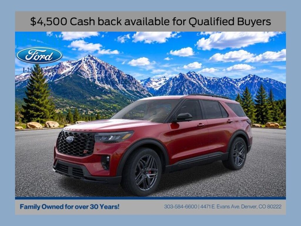 New 2026 Ford Explorer ST SUV