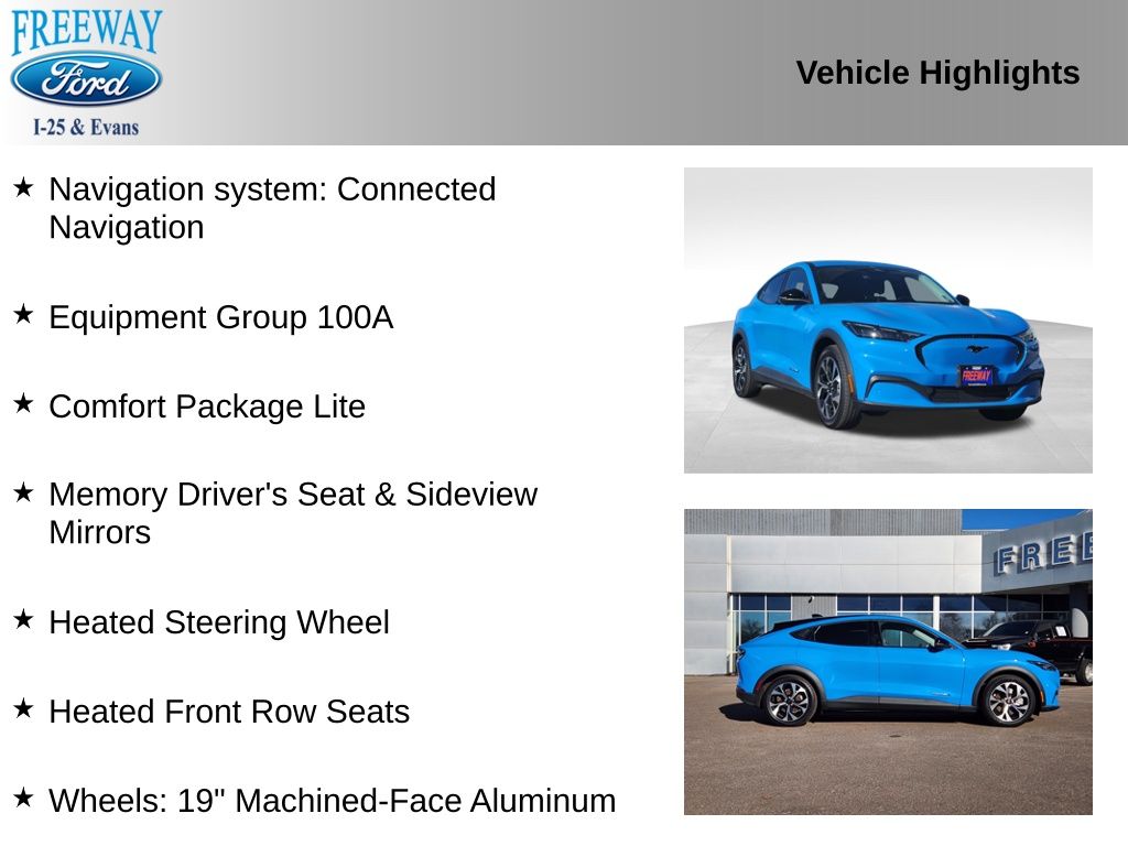 Used 2024 Ford Mustang Mach-E Select AWD with VIN 3FMTK1SU1RMA14279 for sale in Denver, CO