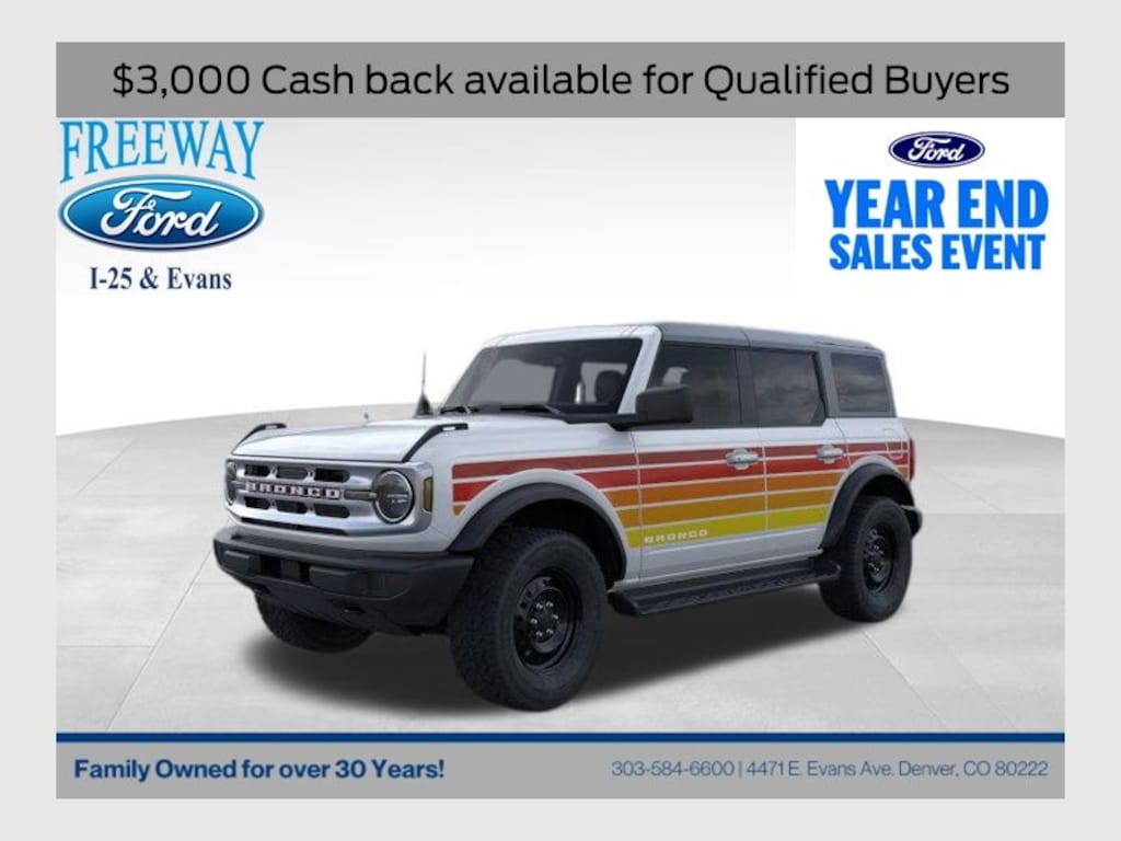 New 2025 Ford Bronco Big Bend SUV