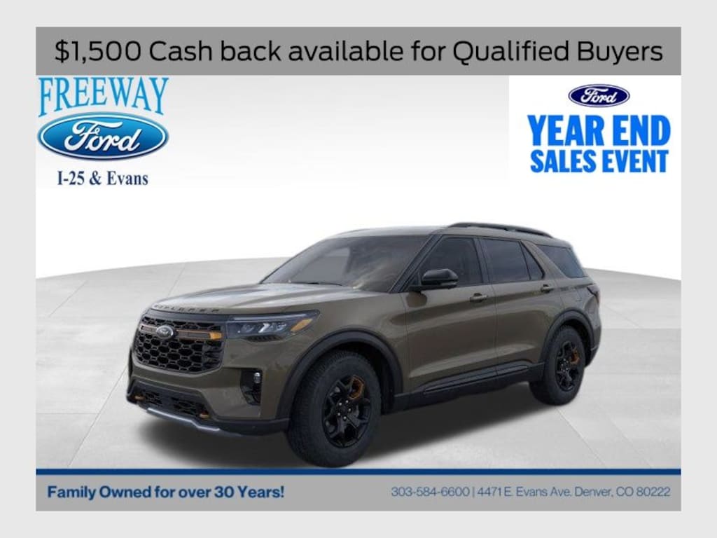 New 2026 Ford Explorer Tremor SUV