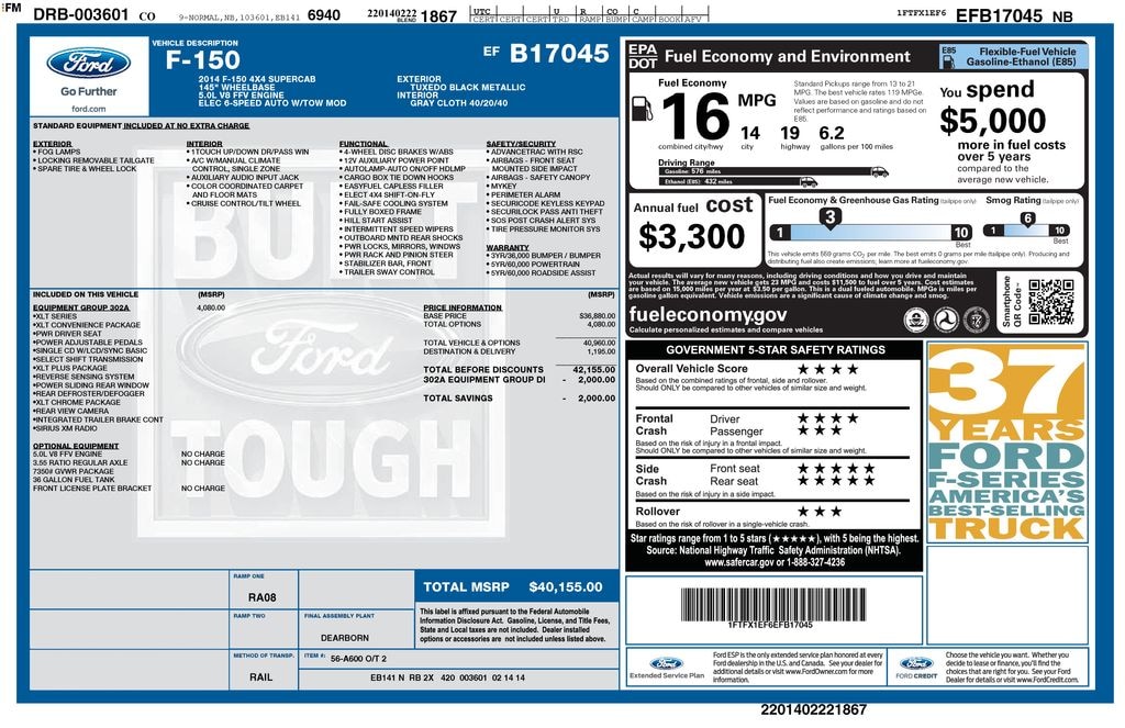 Used 2014 Ford F-150 XLT Truck