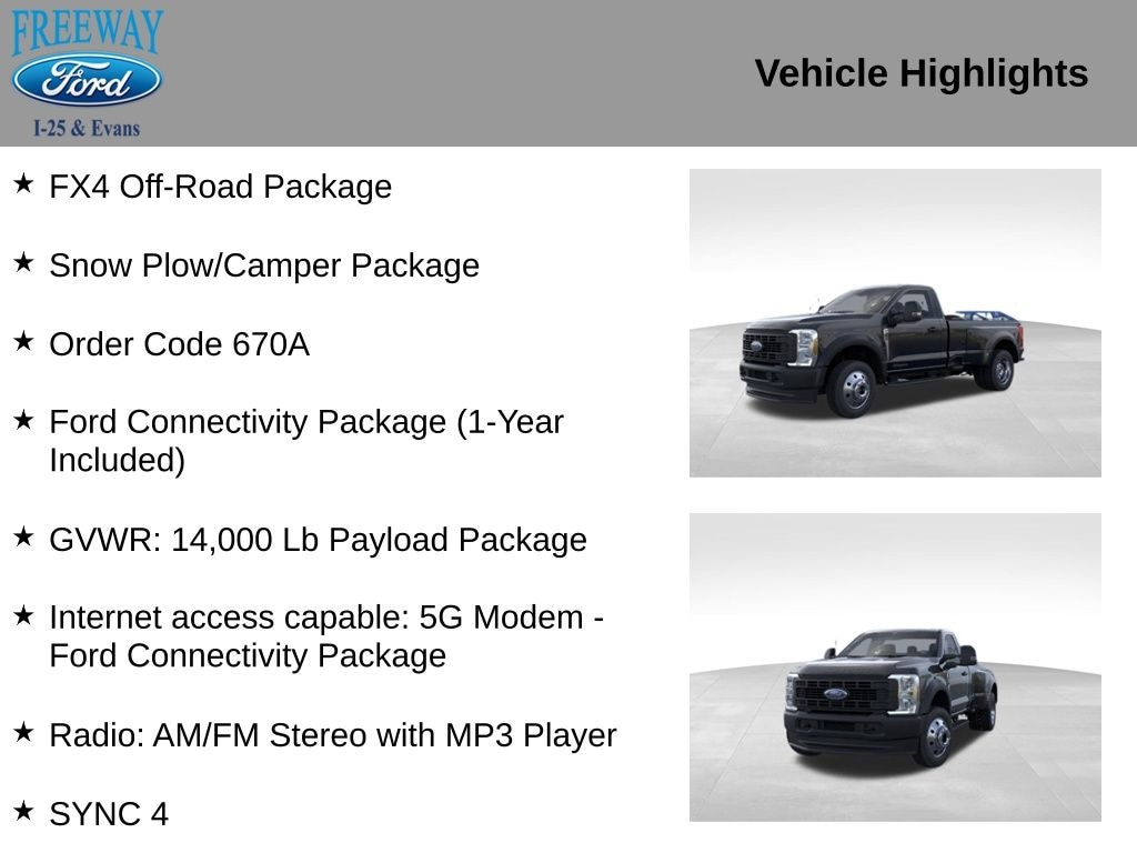 New 2026 Ford F-450SD XL Truck