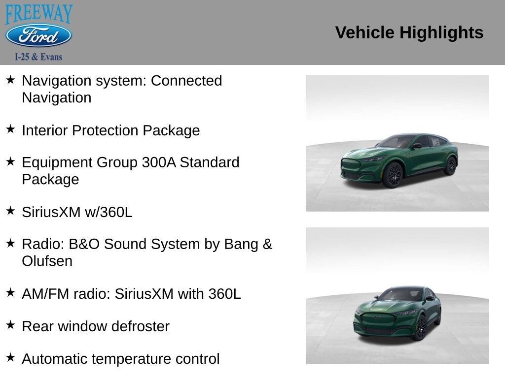 New 2025 Ford Mustang Mach-E Premium SUV
