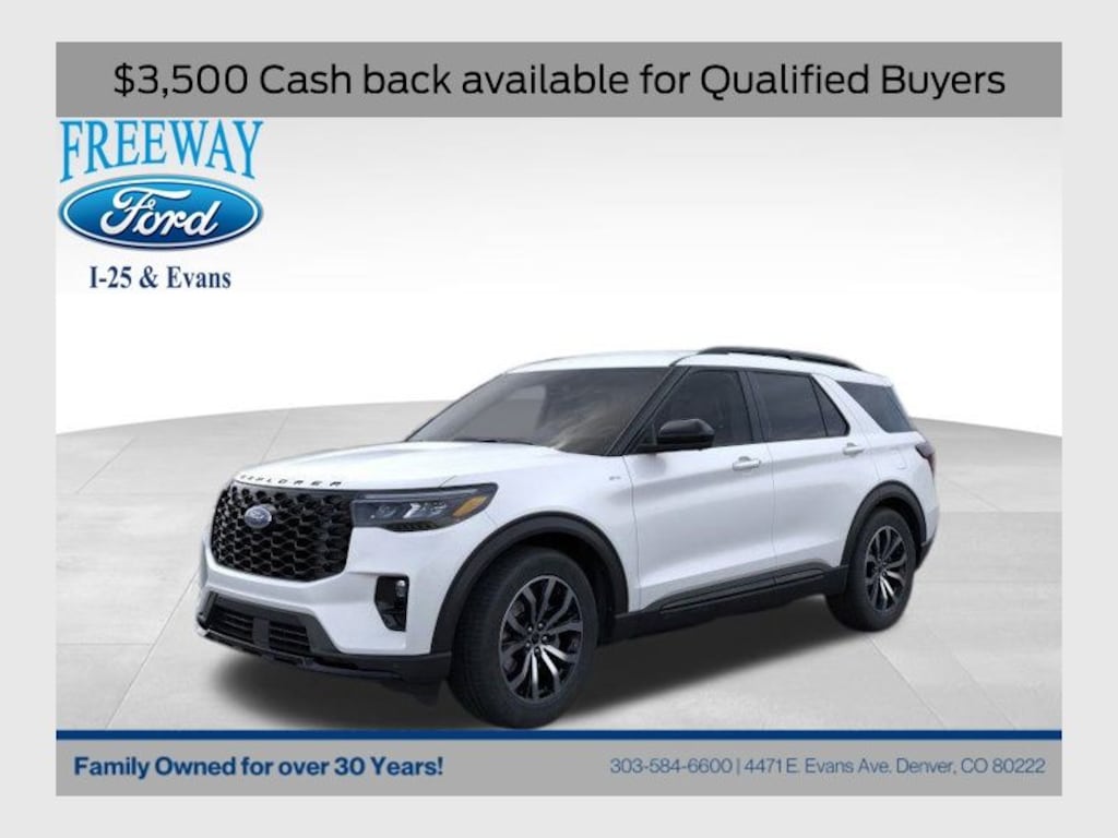 New 2026 Ford Explorer ST-Line SUV