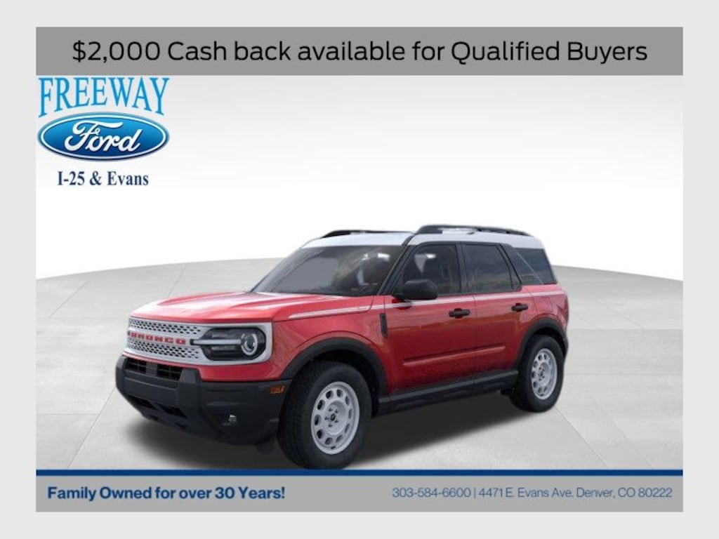 New 2025 Ford Bronco Sport Heritage SUV