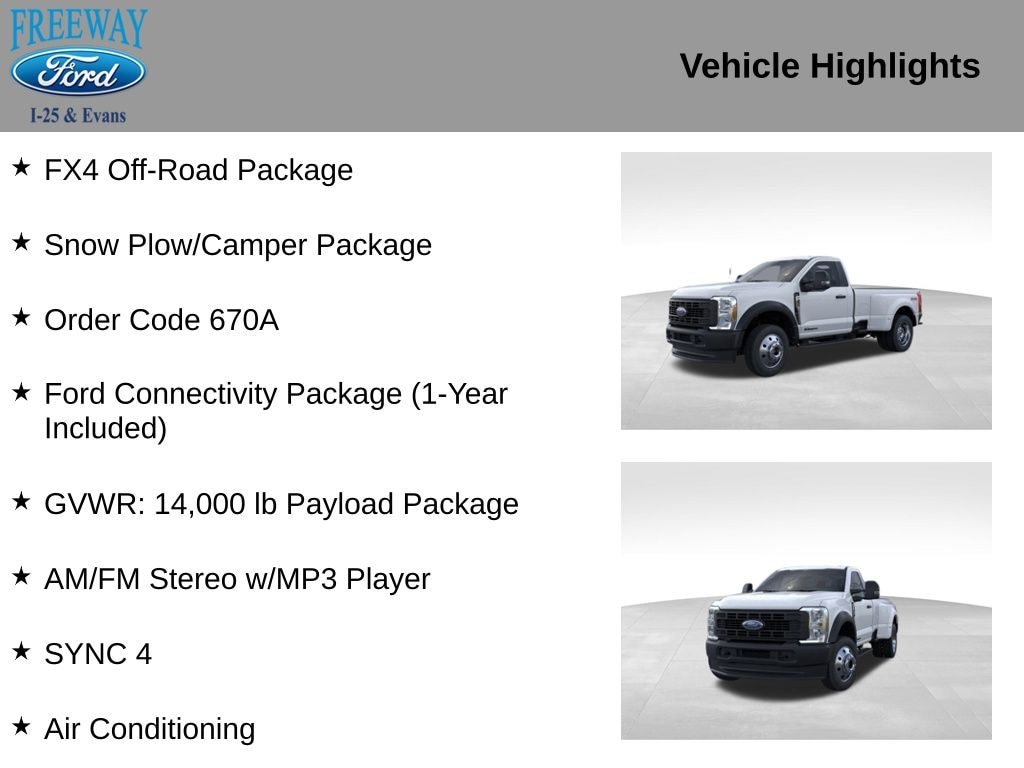 New 2026 Ford F-450SD XL Truck