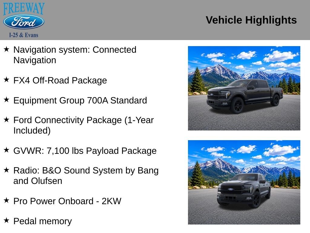 New 2026 Ford F-150 Platinum Truck