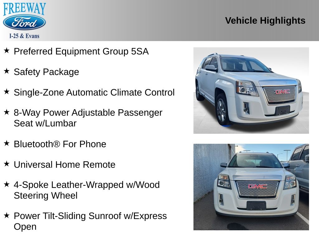 2014 Gmc Terrain Denali photo 2