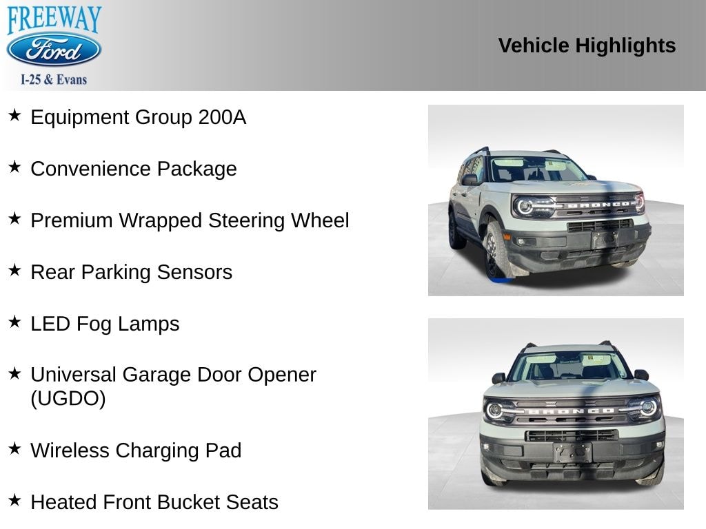 Used 2024 Ford Bronco Sport Big Bend SUV