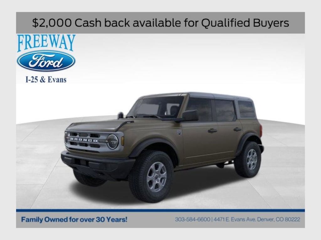 New 2025 Ford Bronco Big Bend SUV