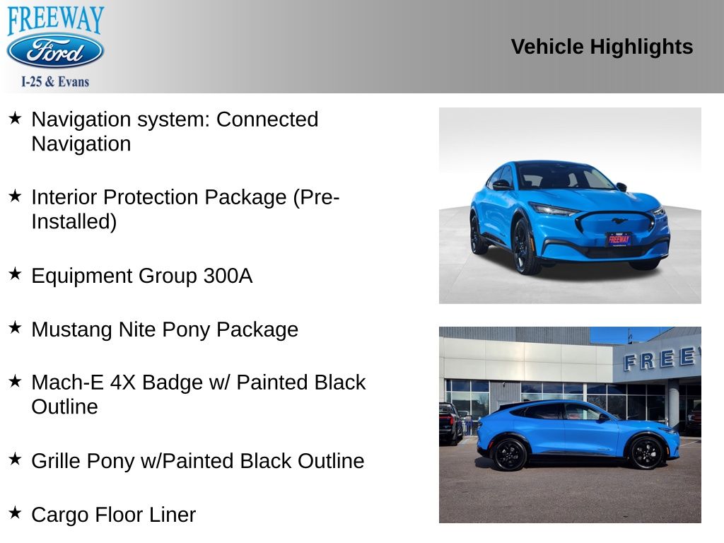 Used 2023 Ford Mustang Mach-E Premium AWD with VIN 3FMTK3SU0PMA68973 for sale in Denver, CO