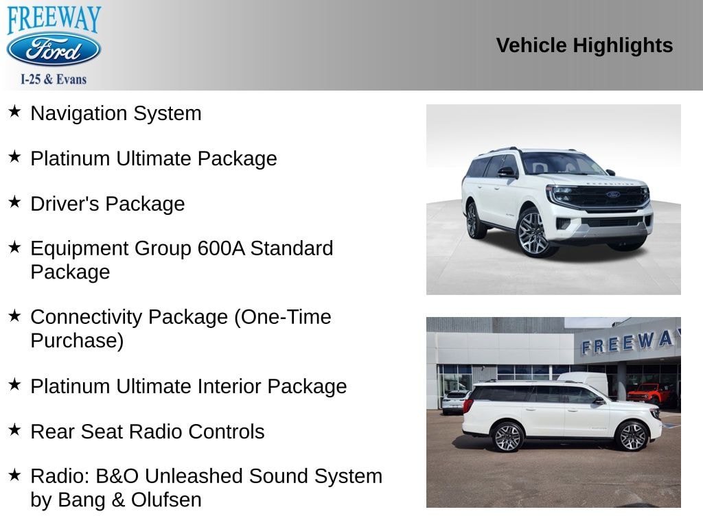 Used 2025 Ford Expedition Max Platinum SUV