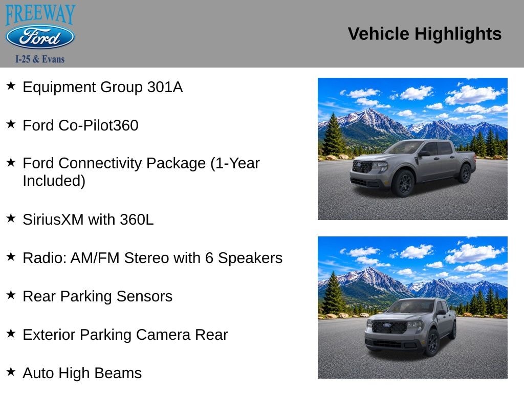 New 2026 Ford Maverick XLT Truck