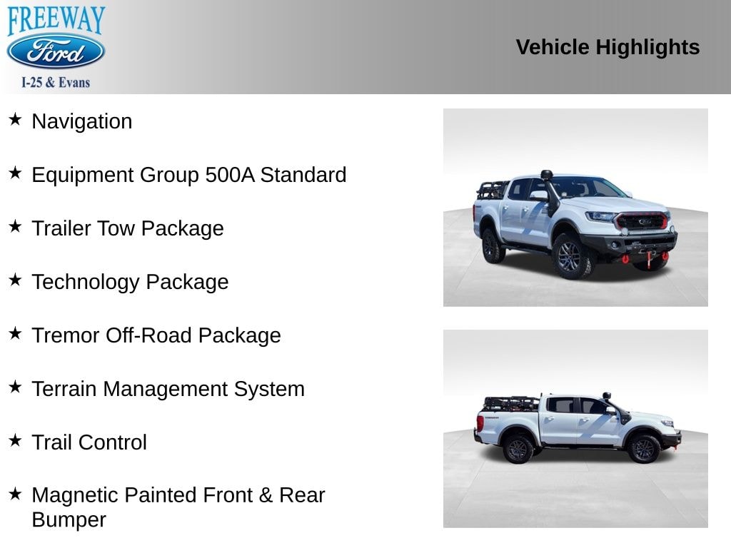 Used 2023 Ford Ranger Lariat Truck