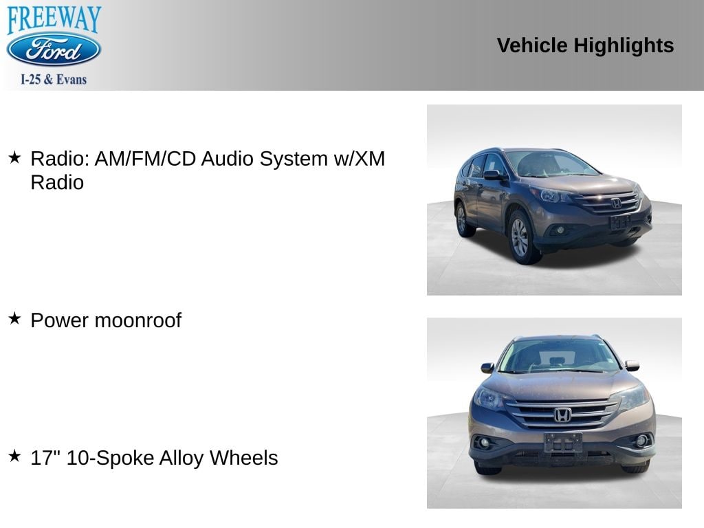 Used 2014 Honda CR-V EX-L SUV