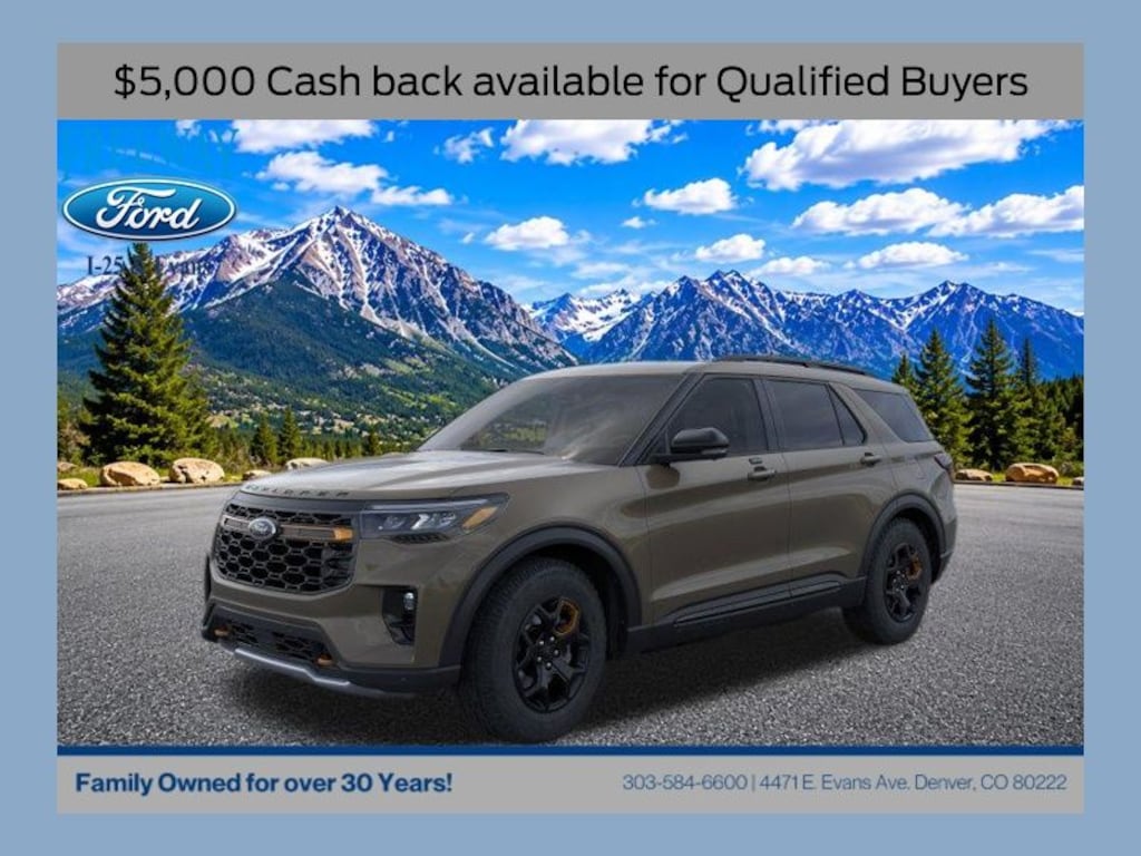 New 2026 Ford Explorer Tremor SUV