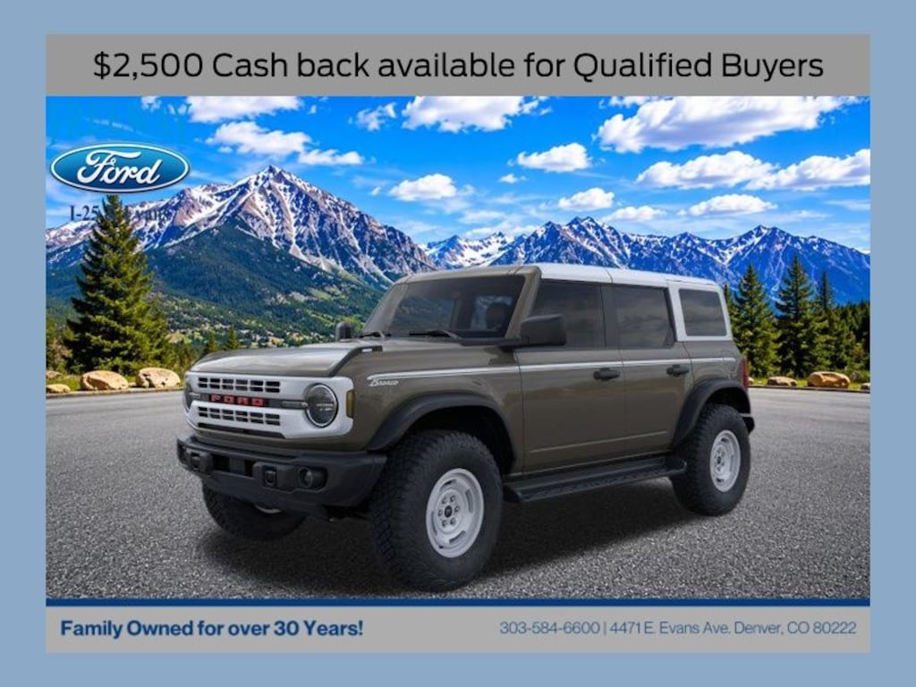 New 2026 Ford Bronco Heritage Edition SUV