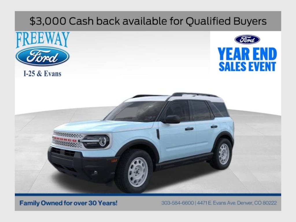 New 2025 Ford Bronco Sport Heritage SUV